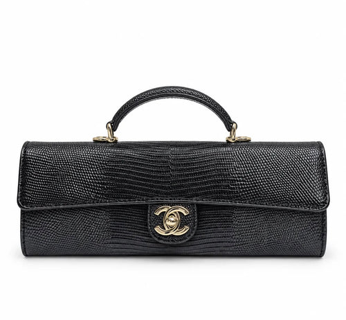 Chanel lizzard bag