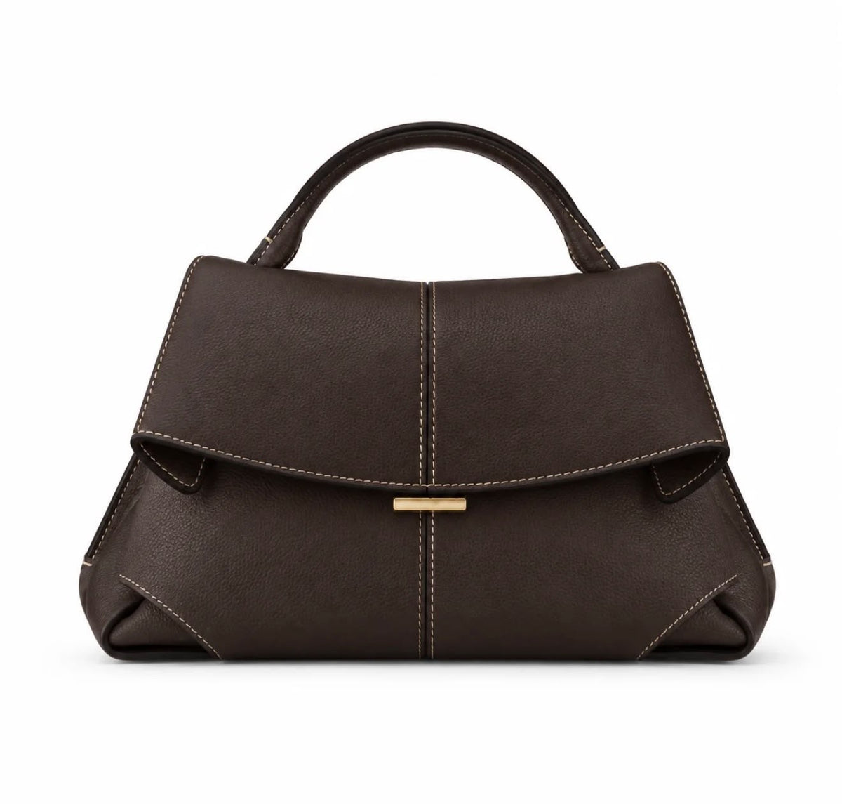 Polène Mokki – Leather Shoulder Bag