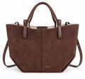 Polene Cyme Suede Tote Bag