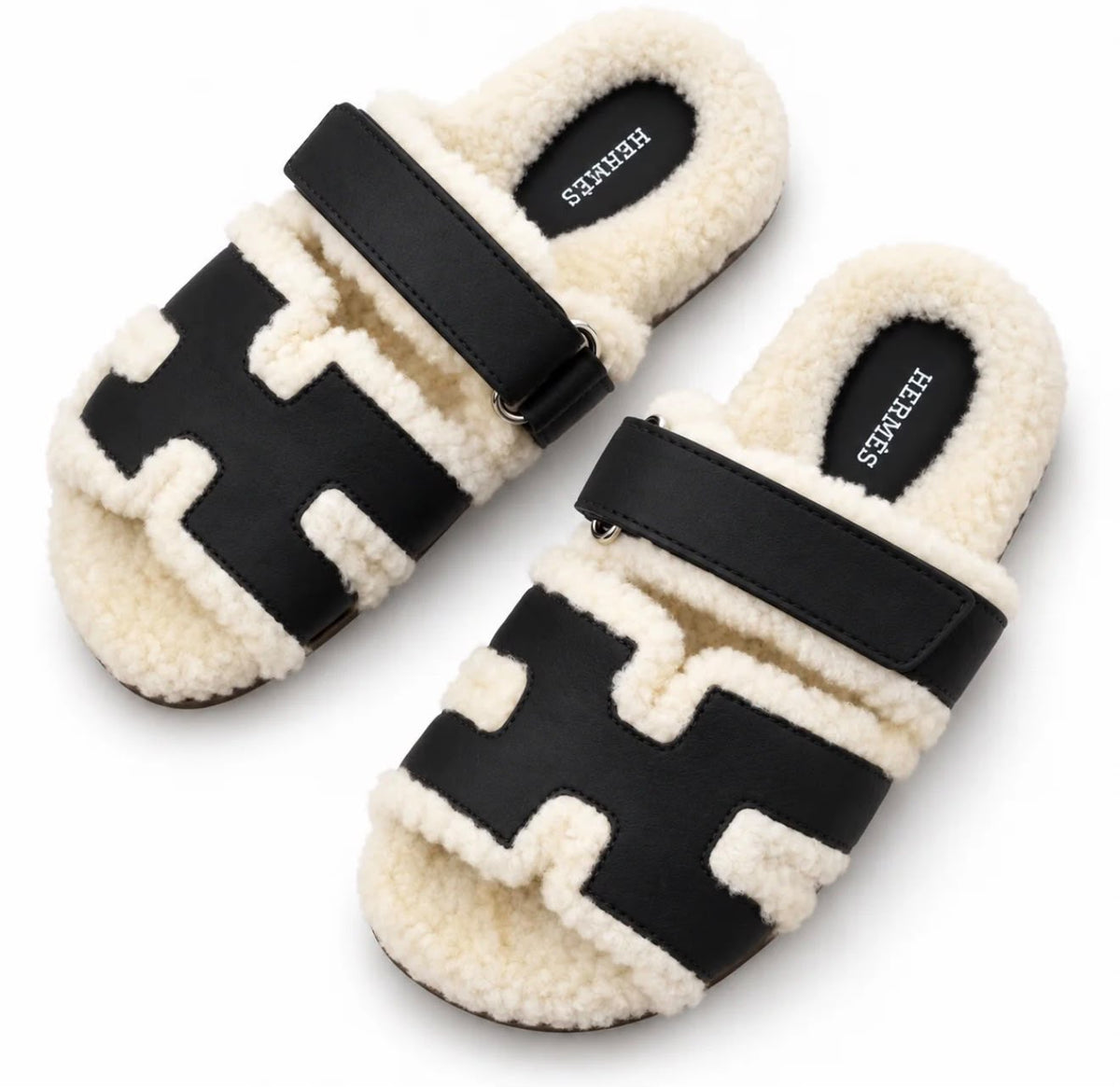 Hermes chypre suede sandals