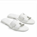 HERMÉS ORAN SANDALS-White